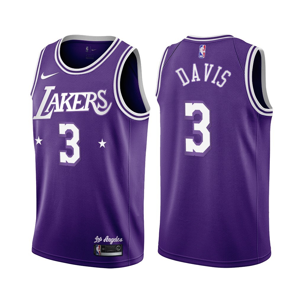 Basketball nba lakers #3 Davis high quality jersey | Shopee Philippines