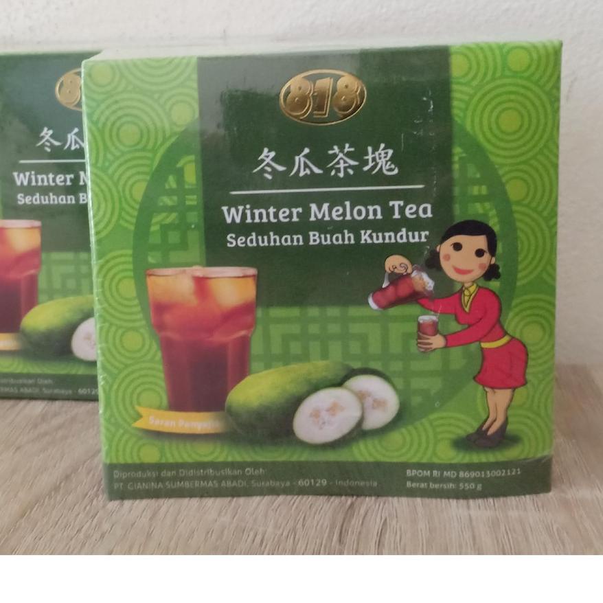 Newest11.11 WinterMelon Tea / Gourd Tea 818 Contents 4 Cubes UUHB