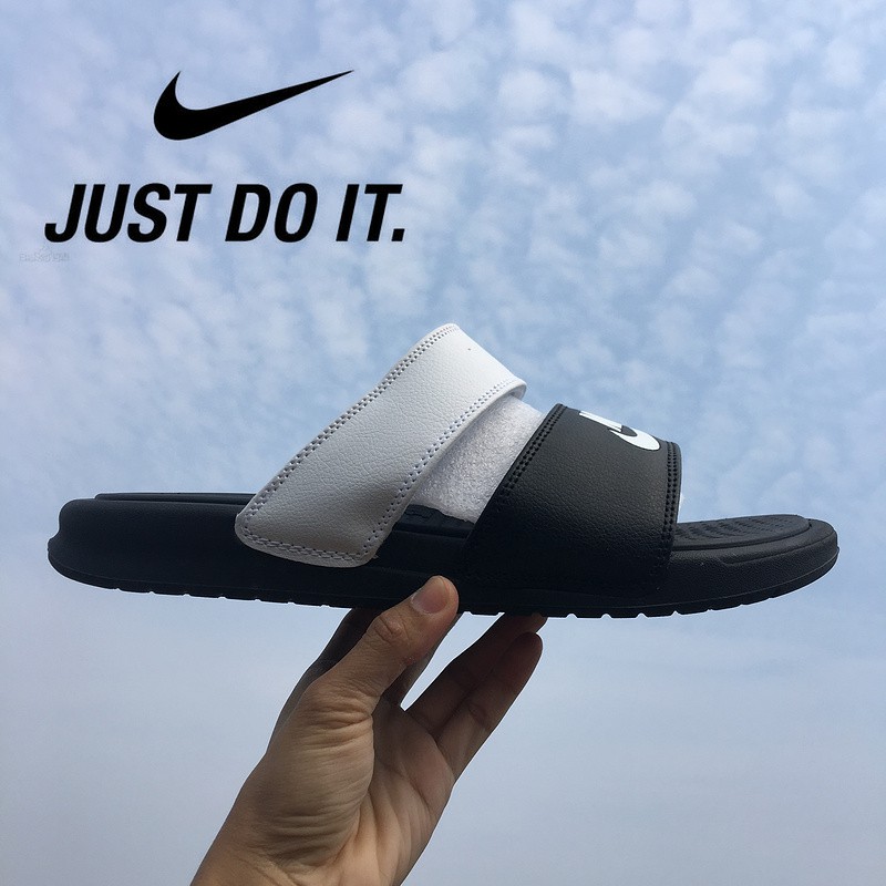 black slipper nike