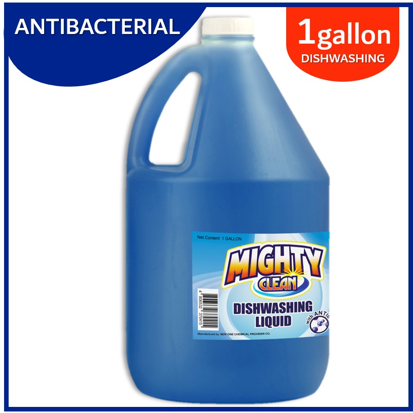 Mighty Clean Dishwashing Liquid Blue Antibacterial - (DWL Blue) - 1 ...