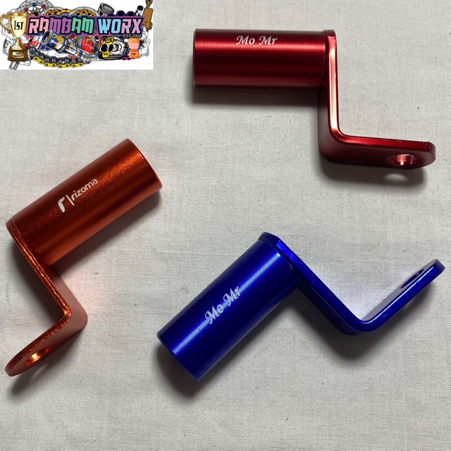 Side mirror EXTENSION BRACKET for motorcycle (alloy) Shopee Philippines