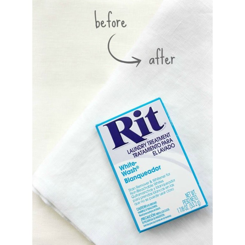 How To Use Rit Color Remover To Undye Fabric The Palette