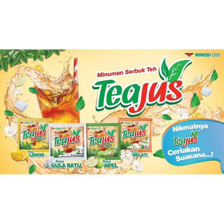 1 Sachet Multi-Flavors Tea Jus Intant Drink Powder 7gr and 8gr | Shopee ...