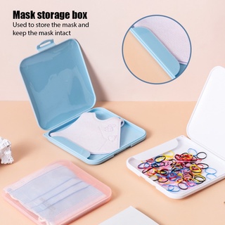 Storage Box Organizer Mask Case Household Moisture-Proof Go Out Dustproof Container Organizer Holder
