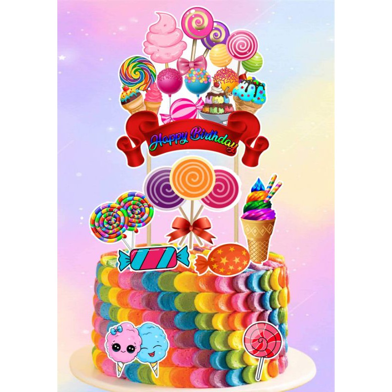 candyland-candy-theme-cake-topper-ubicaciondepersonas-cdmx-gob-mx