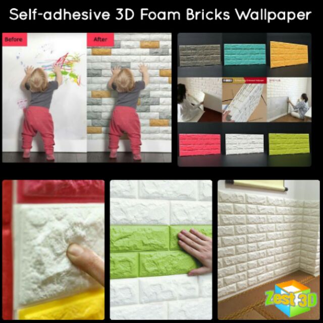  3d Foam Brick Wallpaper Philippines 