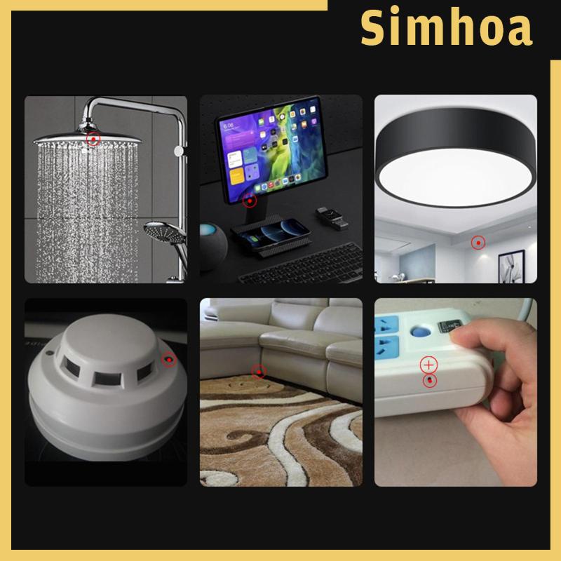 [SIMHOA] Anti Spy Camera Detectors LED Light for Pinhole Camera Camera Pen Bathroom