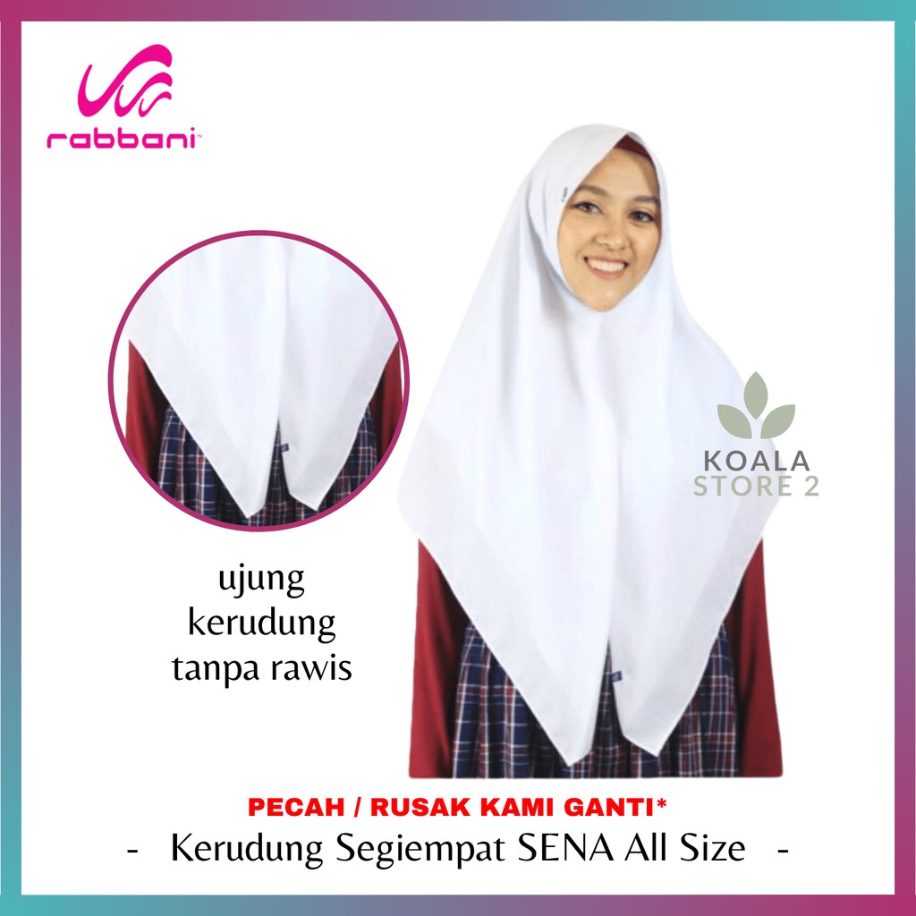 Rabbani SENA All Size / Rabbani Veil NK SENA / Quadrilateral Veil ...