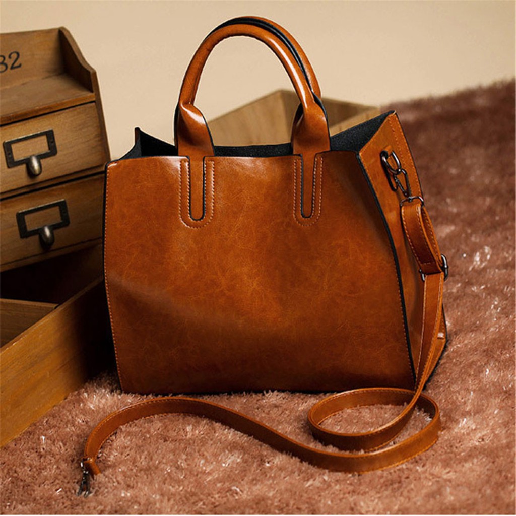 real leather tote handbags