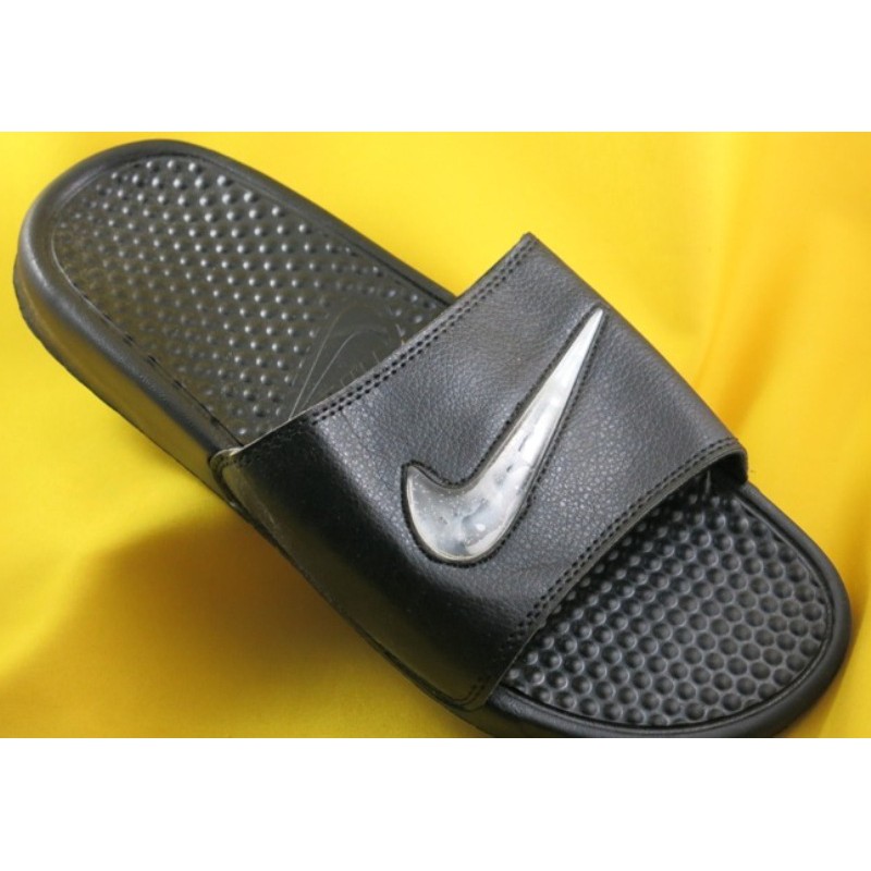 nike benassi gray