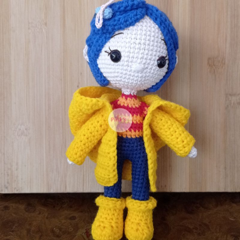 crochet coraline doll pattern