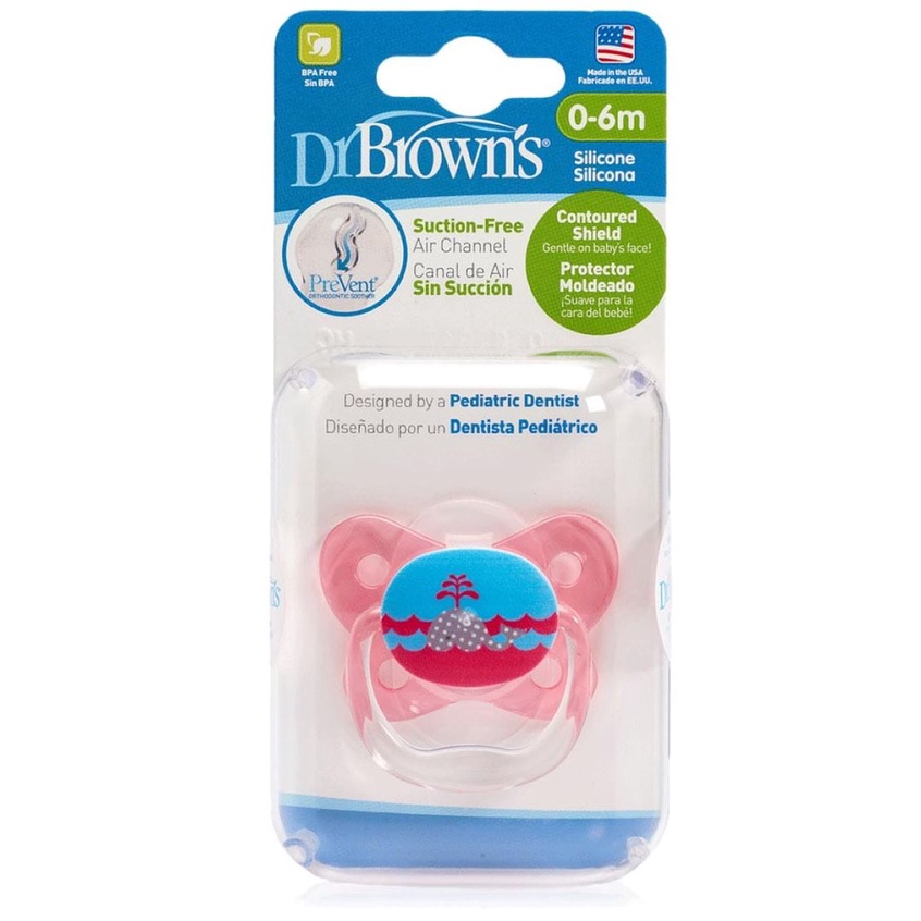 Dr. Brown's Pacifier Prevent Butterfly 1Pack Shopee Philippines