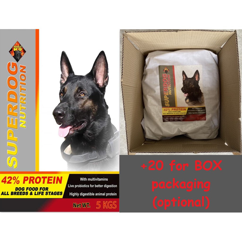 Superdog Nutrition SDN dog food 5kg Shopee Philippines