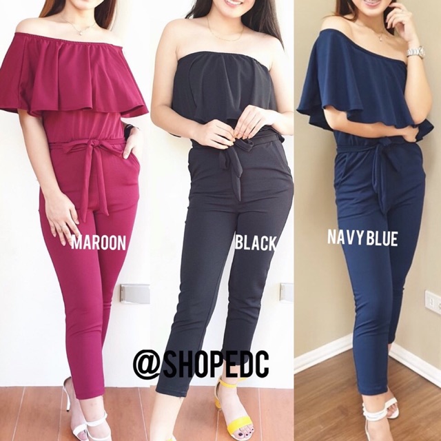 jumpsuit dress shopee