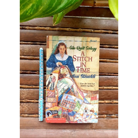 The Quilt Trilogy A Stitch In Time by Ann Rinaldi YA Fiction