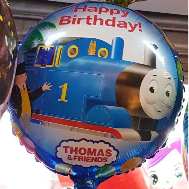 Thomas The Train Round Foil Balloons 5pcs Pack Shopee Philippines