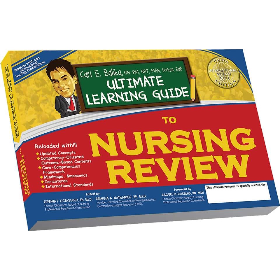 CBRC NURSING REVIEWER ULTIMATE LEARNING GUIDE | Shopee Philippines