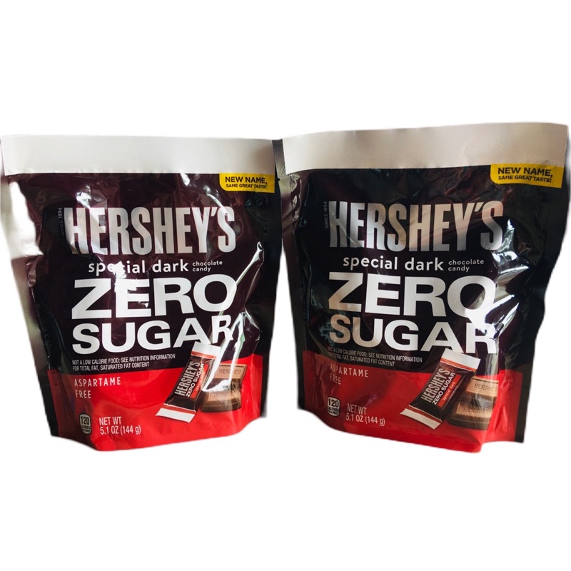 Hershey's Zero Sugar Chocolate 144g | Shopee Philippines