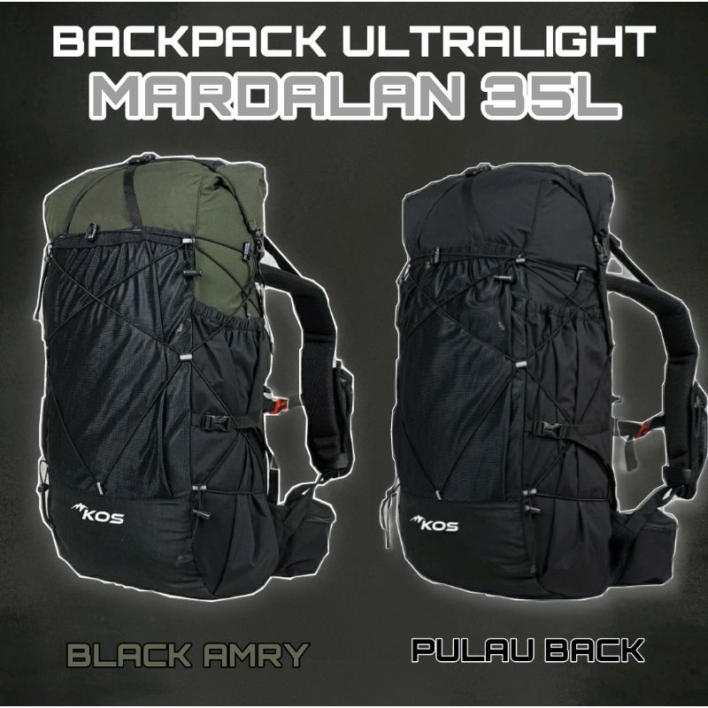 35l BACKPACK Bag ULTRALIGHT KOS MARDALAN - 35L ULTRALIGHT Bag Cook ...