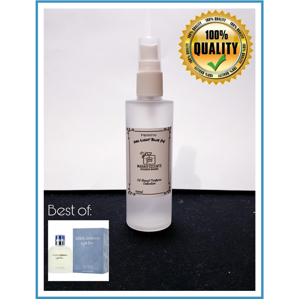 dolce and gabbana light blue oil