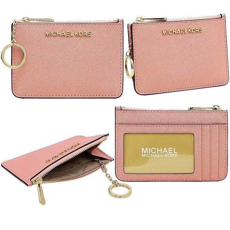 SALE!!! Michael Kors Jet Set Travel Coin Pouch/Wallet with Key Ring |  Shopee Philippines