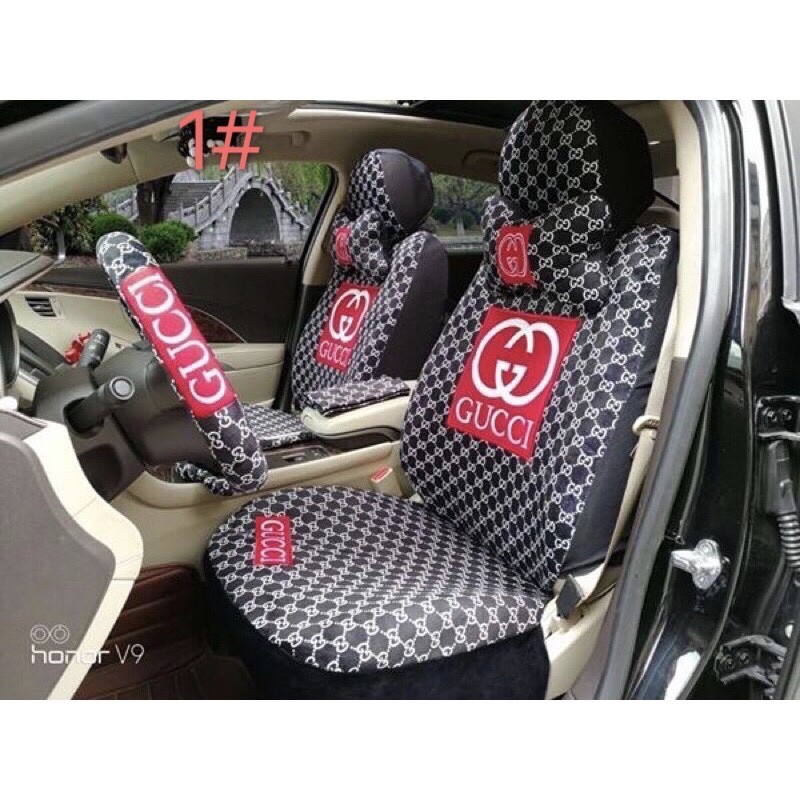 Car seat cover Gucci 18'in1 | Shopee Philippines