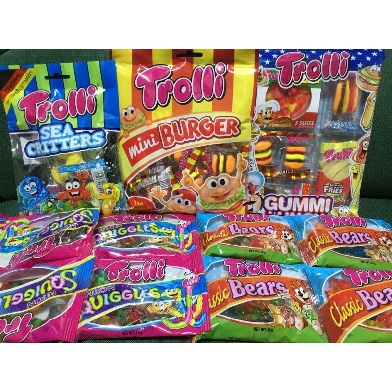 TROLLI Gummi Lunch 77g Cola/Burger/Hotdog/Fries/Pizza Shopee Philippines
