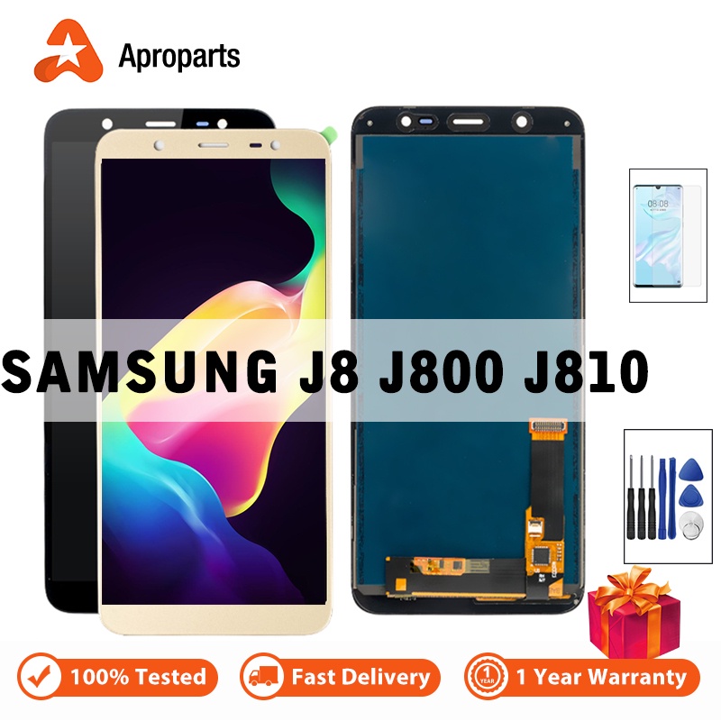 6.0" AAA+++ LCD Display For Samsung Galaxy J8 2018 J810 J800 Touch