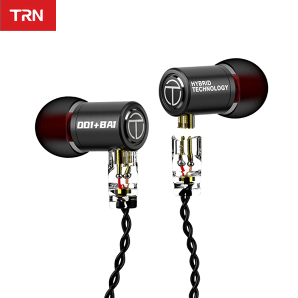 TRN M10 1DD+1BA Hybrid In Ear Earphone HIFI DJ Monitor Running Sport