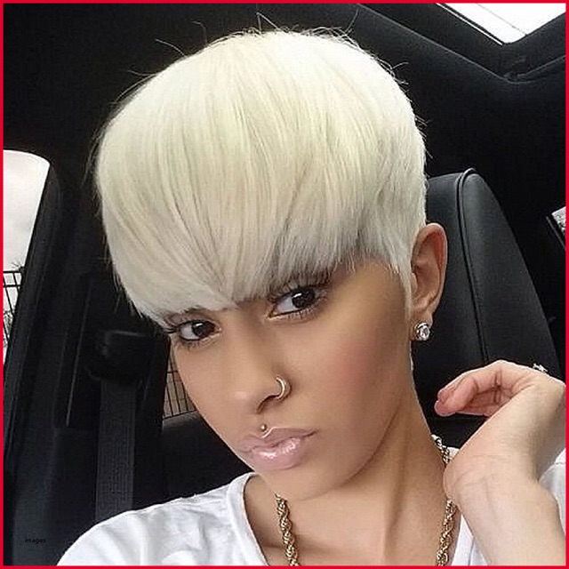 short platinum wig