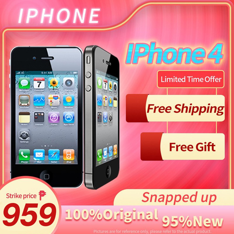 Buy Iphone 4 Free Upgrade Iphone 4s Apple Iphone 4s 8gb 16gb 32gb Secondhand Mobiles Smartphone Shopee Philippines