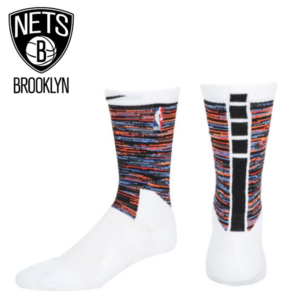nets city edition socks