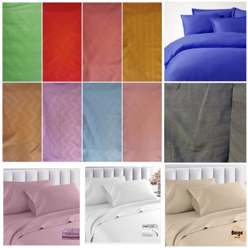 Plain Bedsheet Soft & Comfy Pillow Case Body Pillow Case