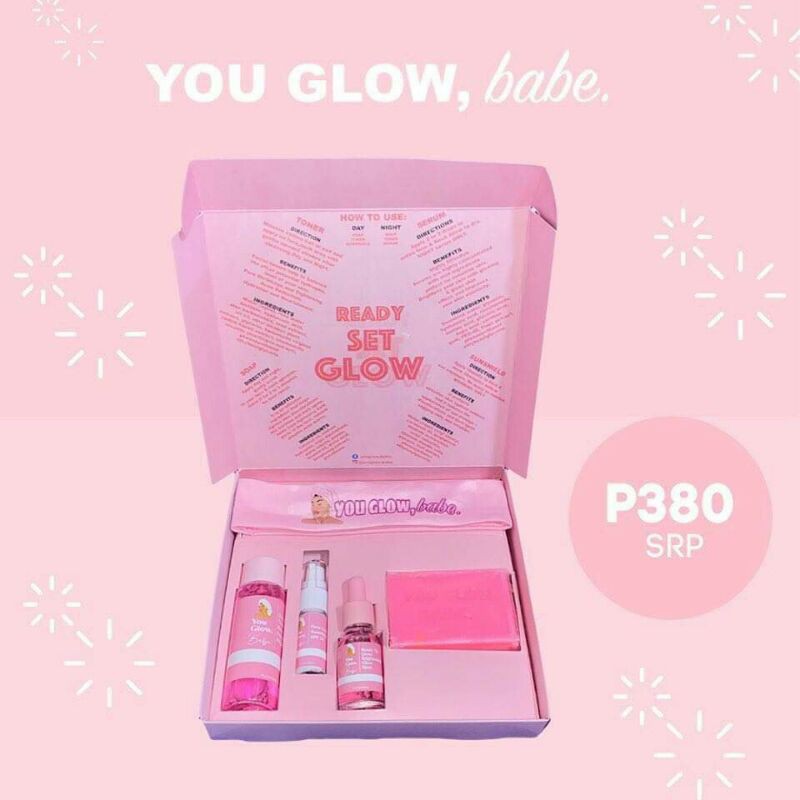 You Glow Babe Self Love Glow Kit W Freebie Soap Shopee Philippines