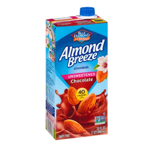 Almond Breeze Unsweetened Chocolate Almond Milk 946ml Shopee Philippines