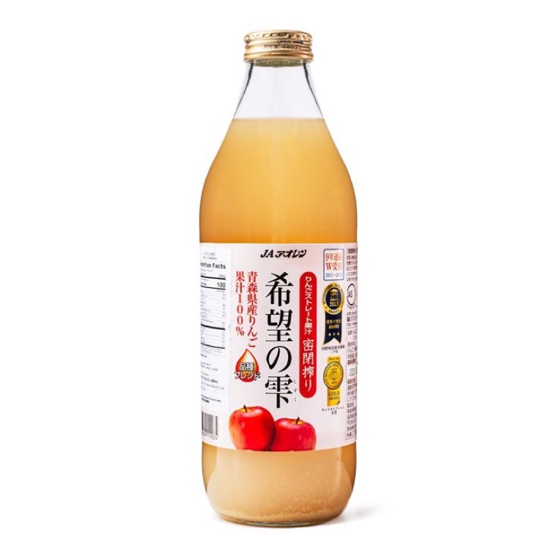 Ja Aoren 100 Japanese Apple Juice 1l Shopee Philippines