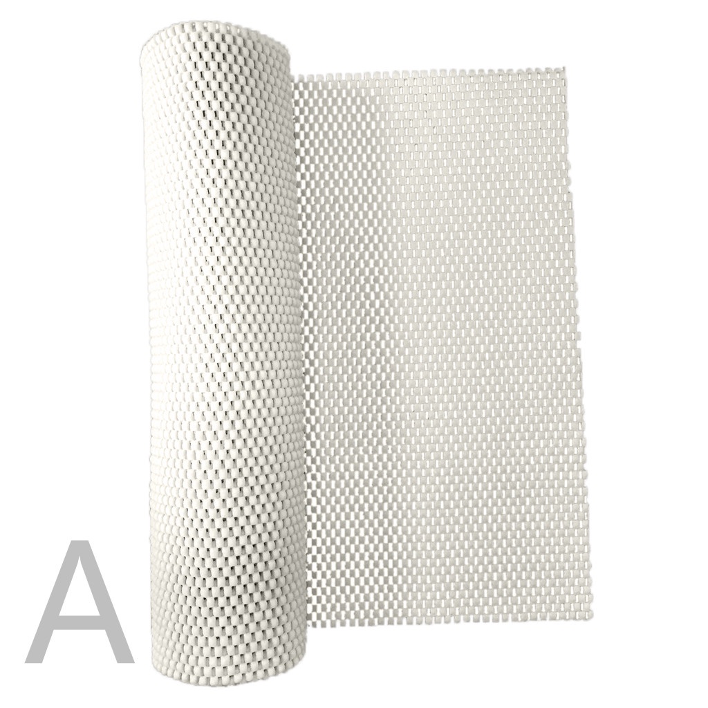 B Blesiya 12x60 Foam Rubber Non-Slip Kitchen Cupboard Cabinet Grip Liner Drawer Mat Non Skid,4 Colors for Choice Black 
