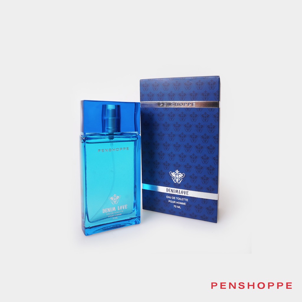 Penshoppe Denim Love Eau De Toilette For Men 70ML (Blue) | Shopee ...