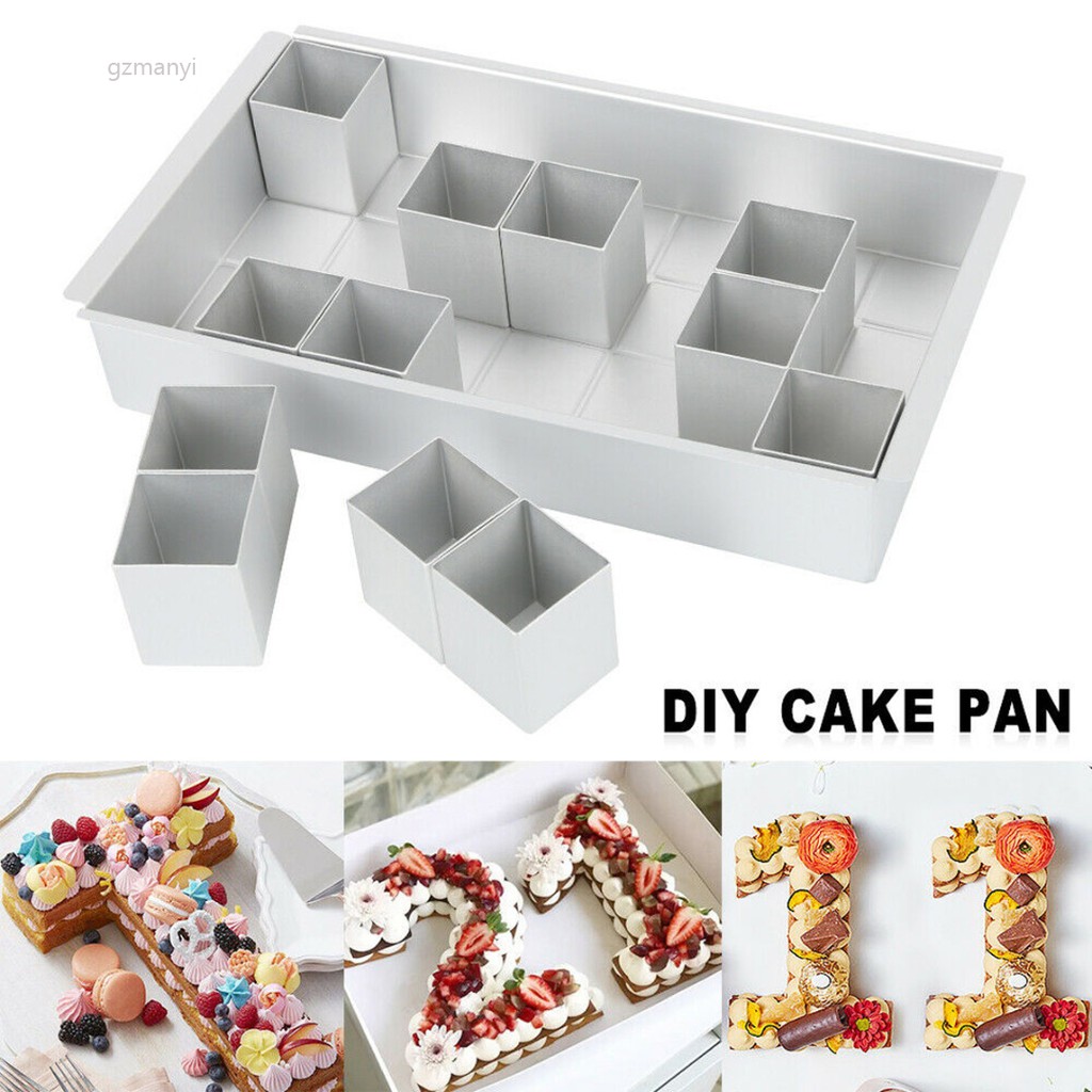 cheap number cake tins