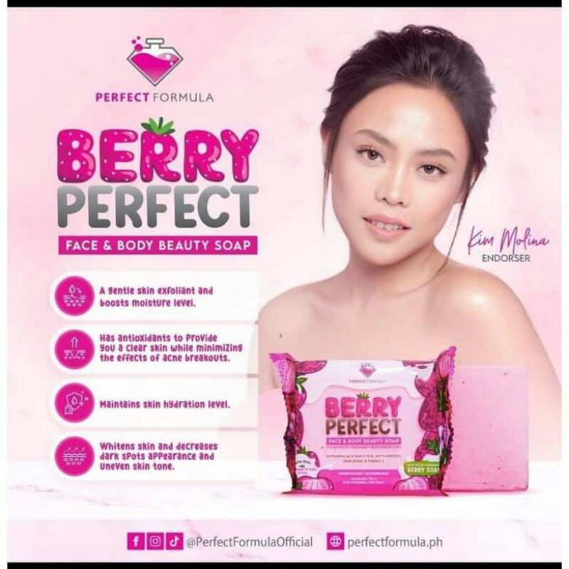 Authentic Perfect Formula Berry Perfect Soap Shopee Philippines