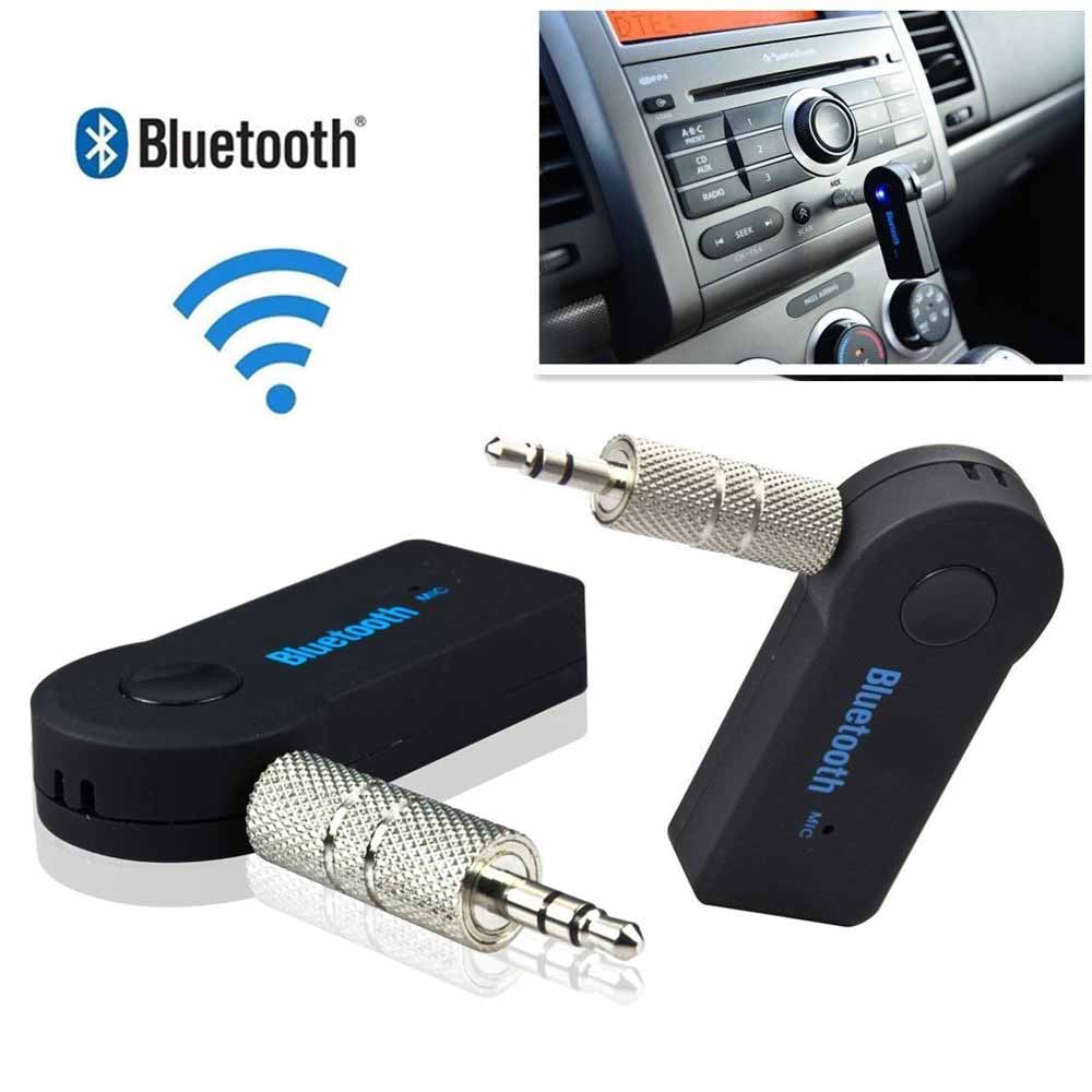 New Bluetooth V3.0 Wireless Stereo Audio Music Receiver 3.5mm Handsfree Car AUX 