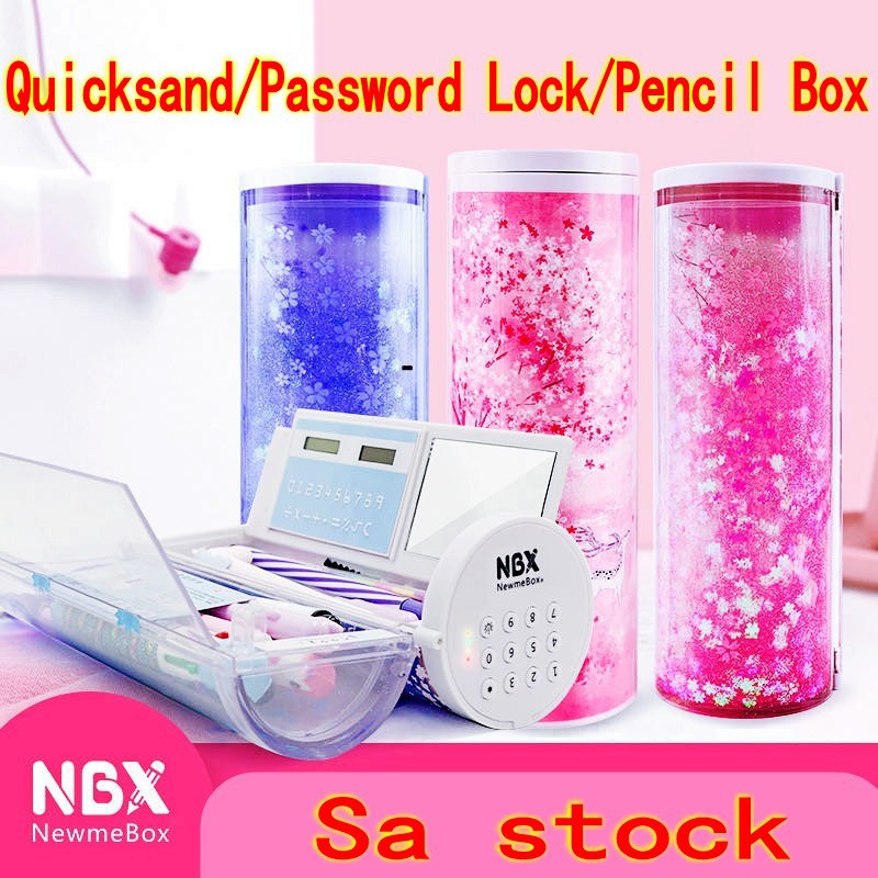 Password Pencil Case Multifunctional USB Charging Calculator High