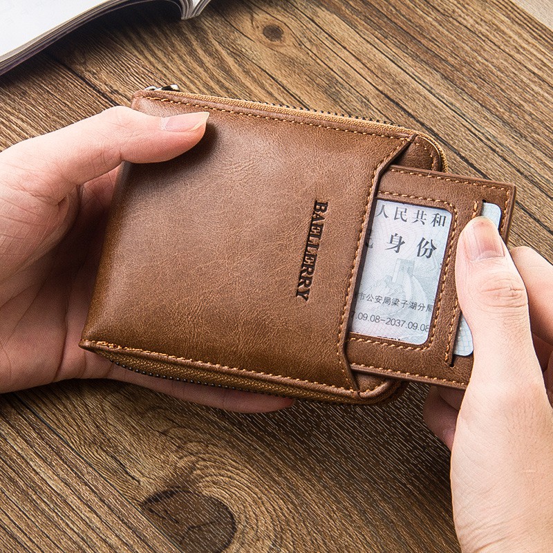 small leather coin pouch