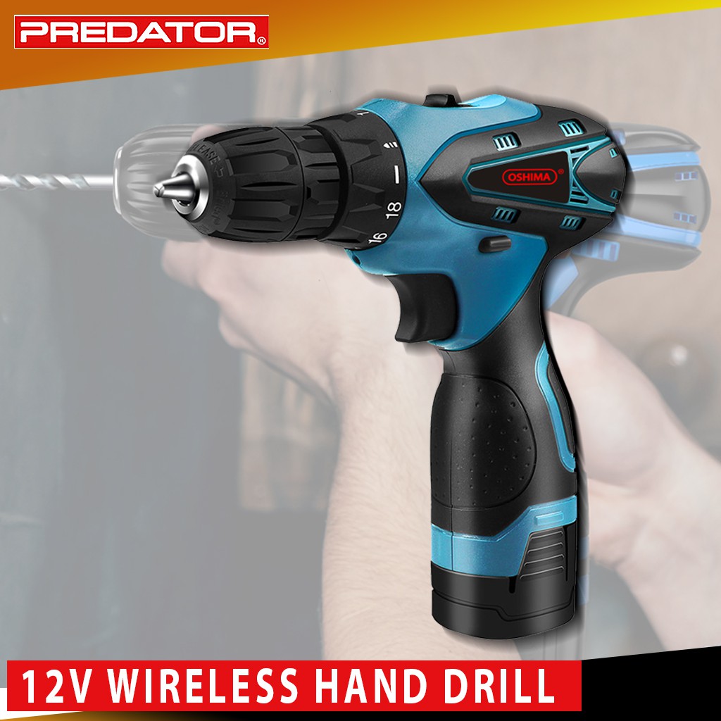 Cordless Oshima Brand Power Hand drill CHARGE 12V Drill Power tools