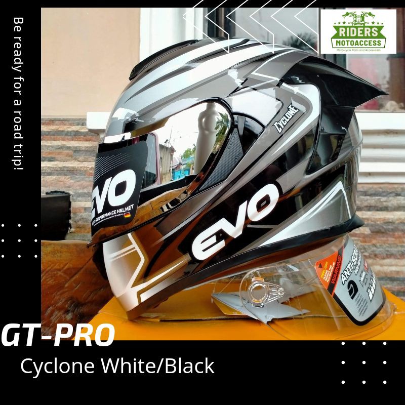 Evo Helmet Gt Pro Cyclone Shopee Philippines