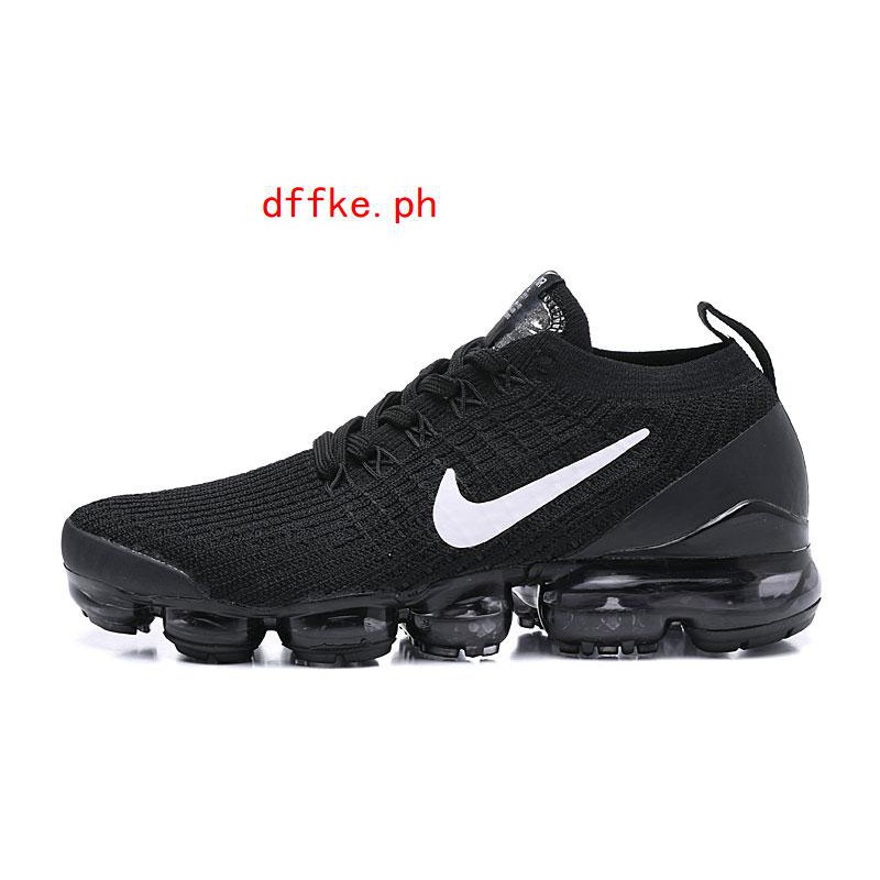 Nike Air VaporMax V3 casual shoes black white hook | Shopee Philippines