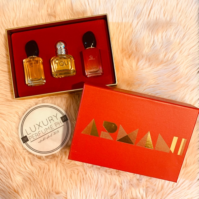 armani perfume gift set