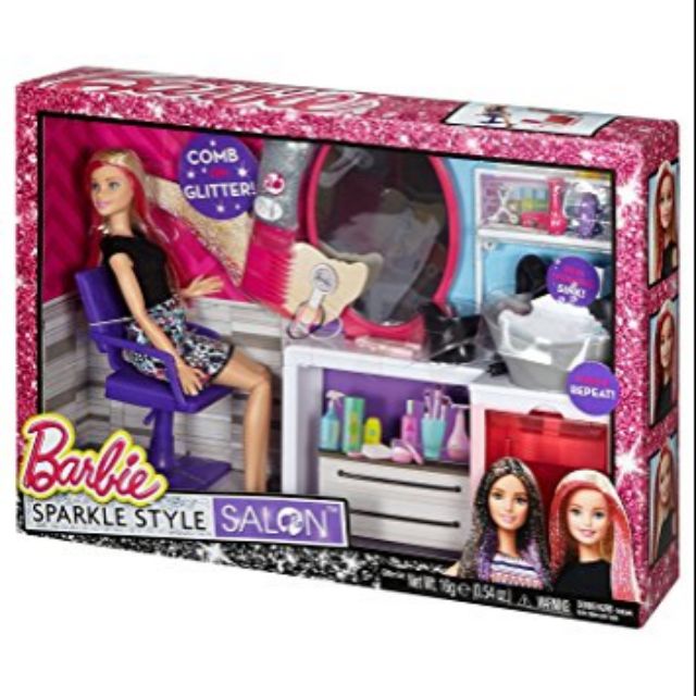 barbie doll salon