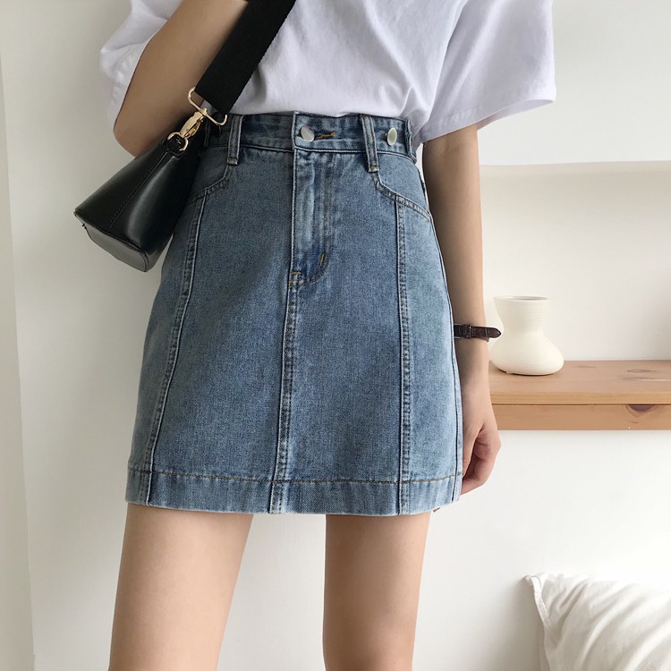 a line denim