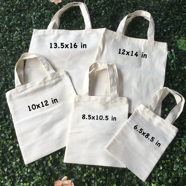 Canvas Tote Bag (Katsa bag) (EcoBag) Plain (Perfect for your printing ...